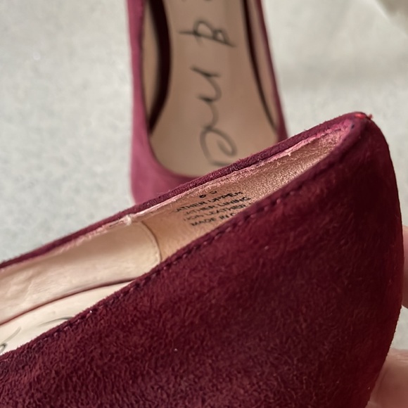 🔥Host pick🔥Kate & Mel Burgundy & Zebra Suede Platform Shoes - Picture 5 of 9